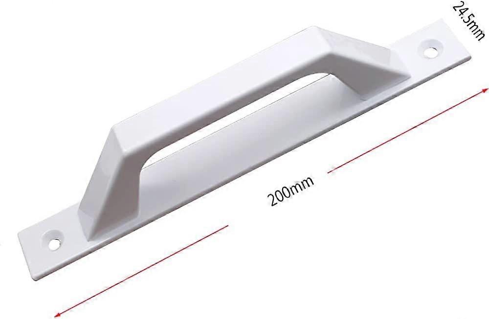 WhiteBarn door handles without drilling holes