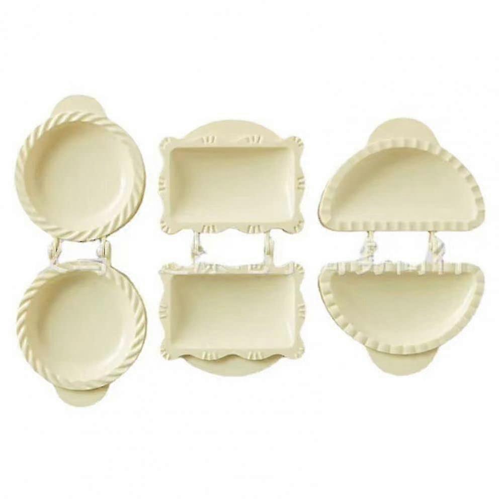 Easy Seal Pie Mold Set 3 Shapes Hinged