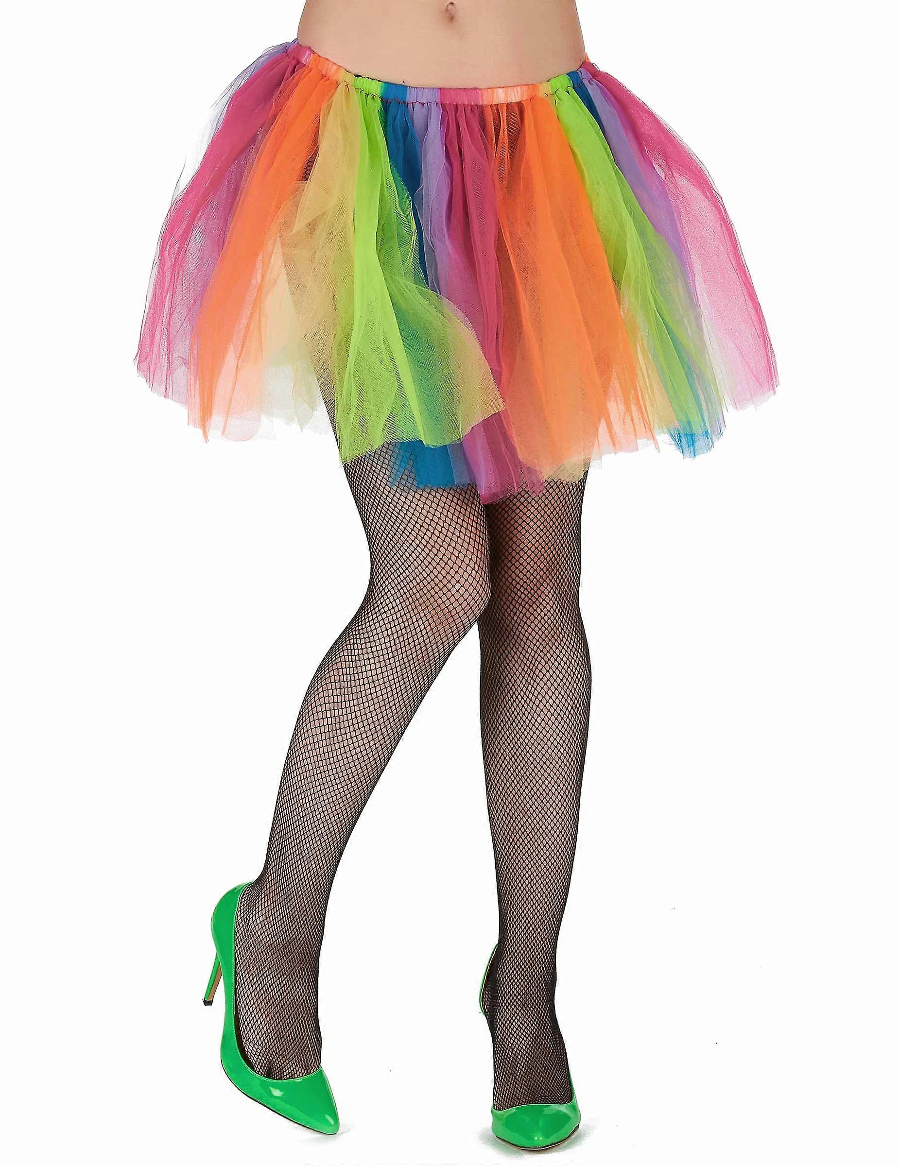 Adult multi-colored tulle tutu