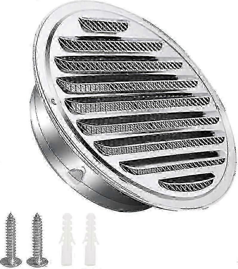 100mm Stainless Vent Grille With Mesh
