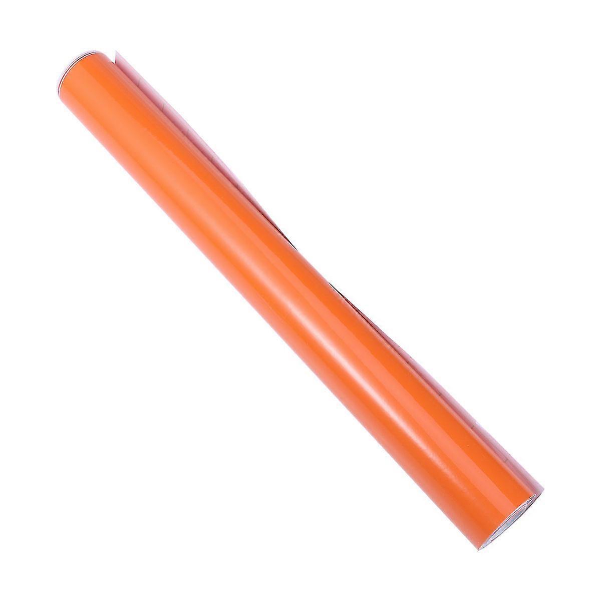 No Foaming Bright Orange Vinyl Sheet