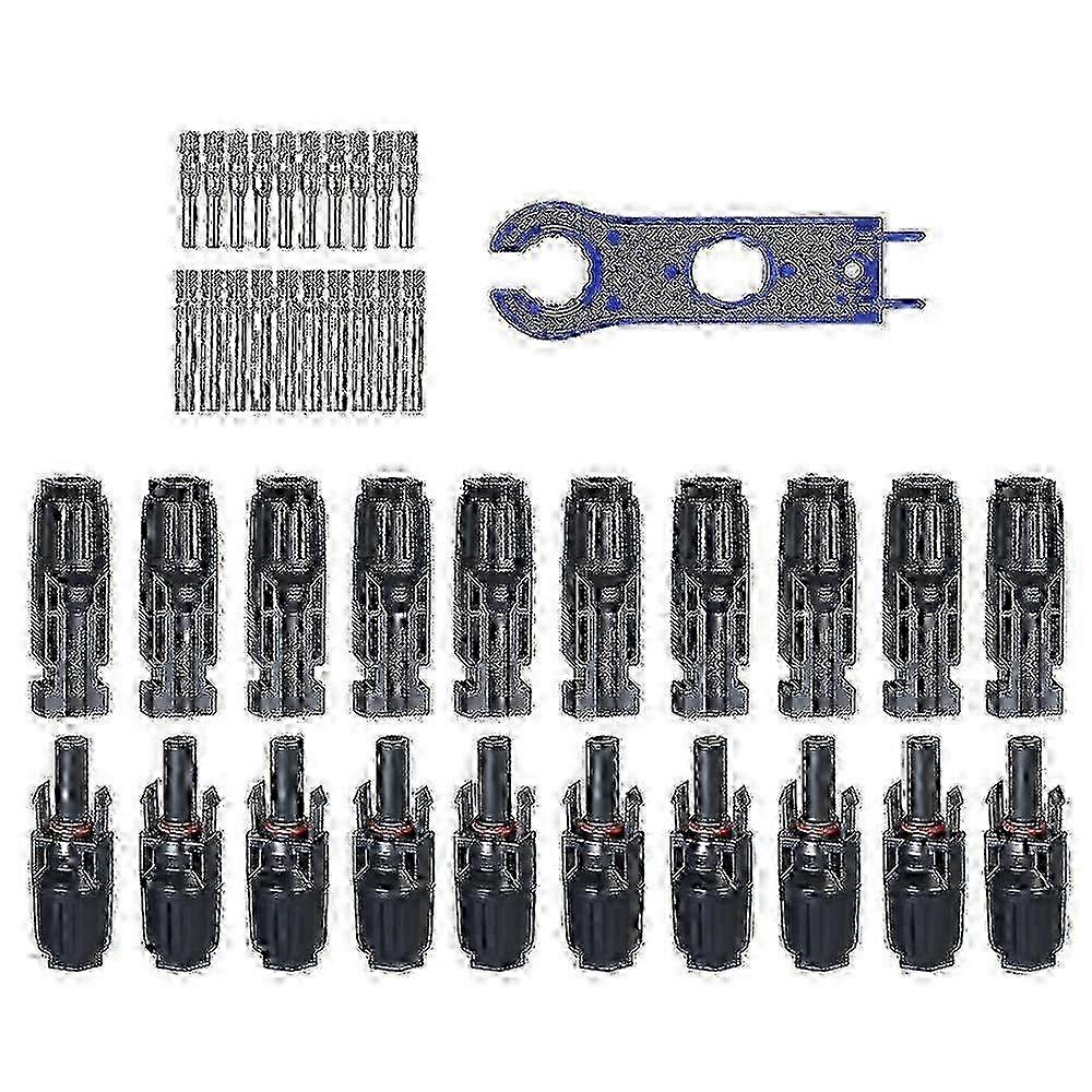 MC4 PV Connector Kit 20-Piece