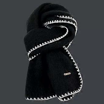 Cadeau: Polyester Wintersjaal met Afgewerkte Rand, Effen Kleur, Klassieke Lange, Dikke Neksjaal, Franse Stijl, Zachte Dames Warme Sjaal voor de Herfst
