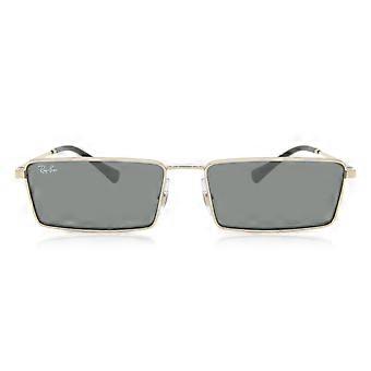 Ray-Ban RB3741 Emy 92136V Full Rim Gold Unisex Rectangle Sunglasses UV3 Original