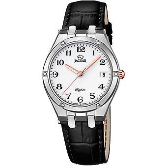 Jaguar daily class Quartz Analog Woman Watch with J693/1 Cowskin Bracelet