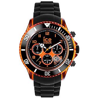 Ice-Chrono Electrik Quartz analoge man horloge met CH siliconen armband. Koe. Bb. S. 12
