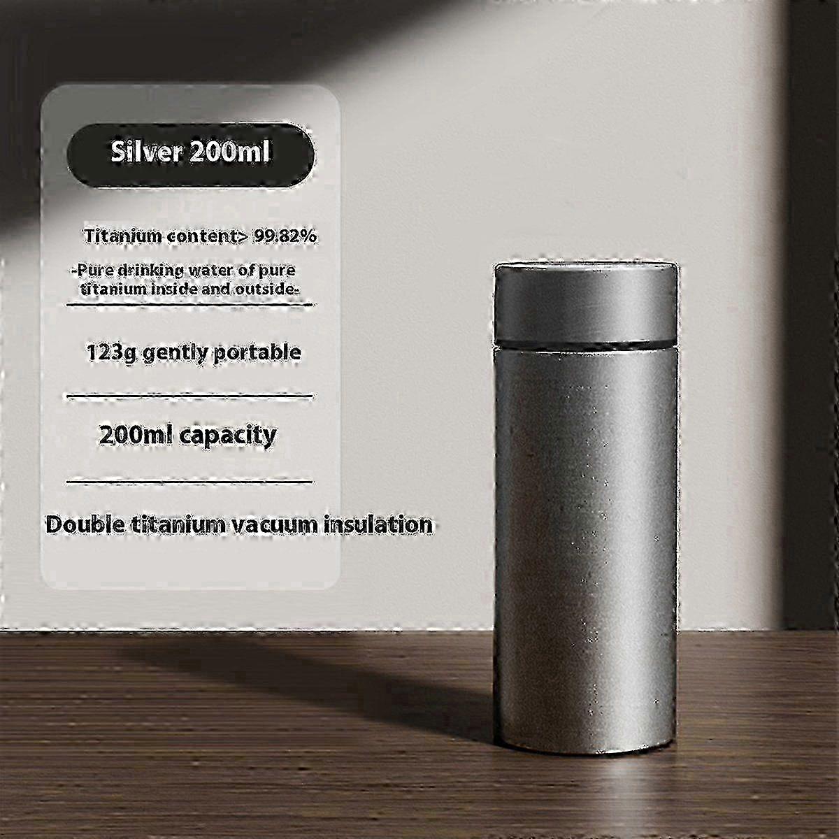 Pure Titanium Insulated Cup 12-24hr