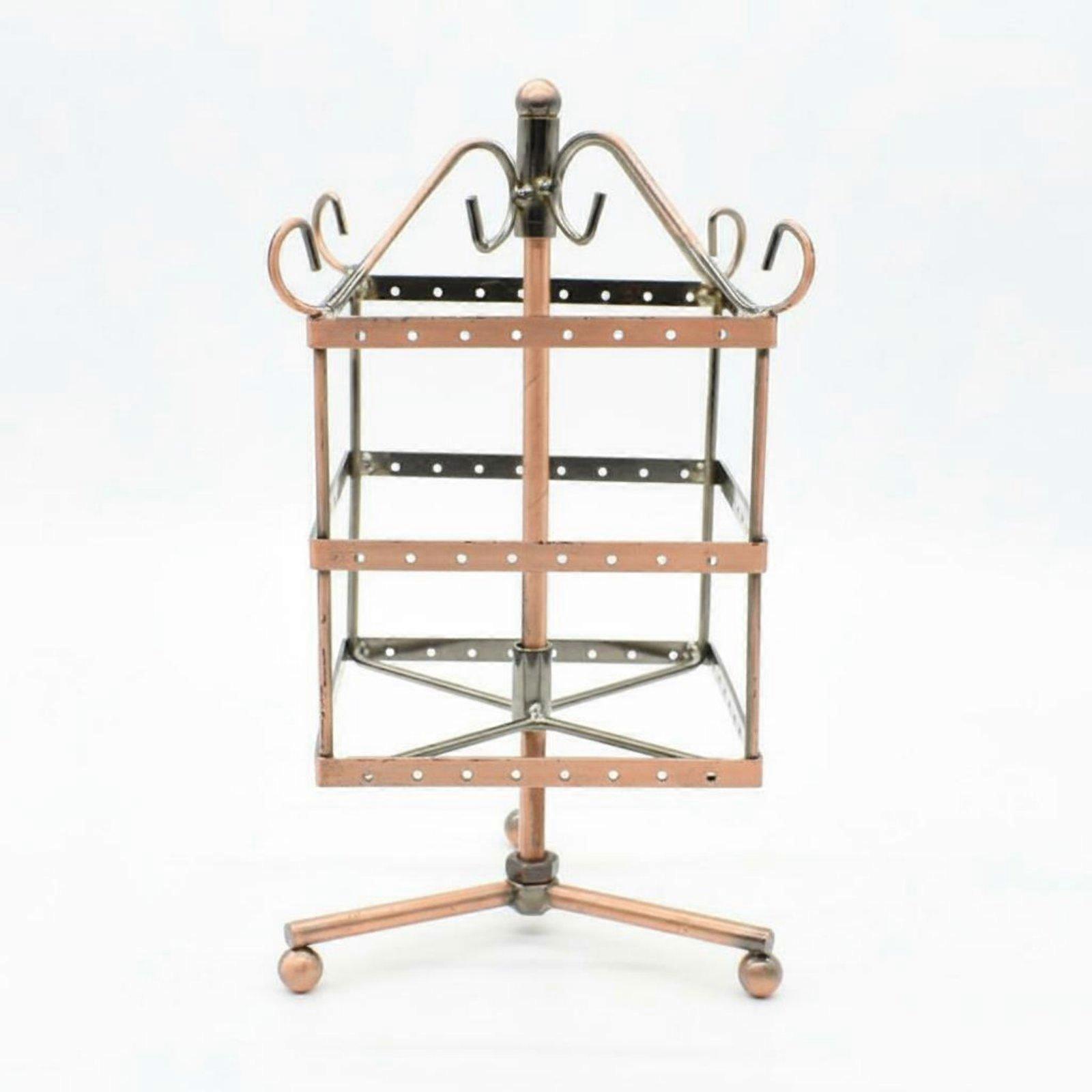 Rotating Earring Stand Untangled Storage Rotating Earring Holder Space Saving