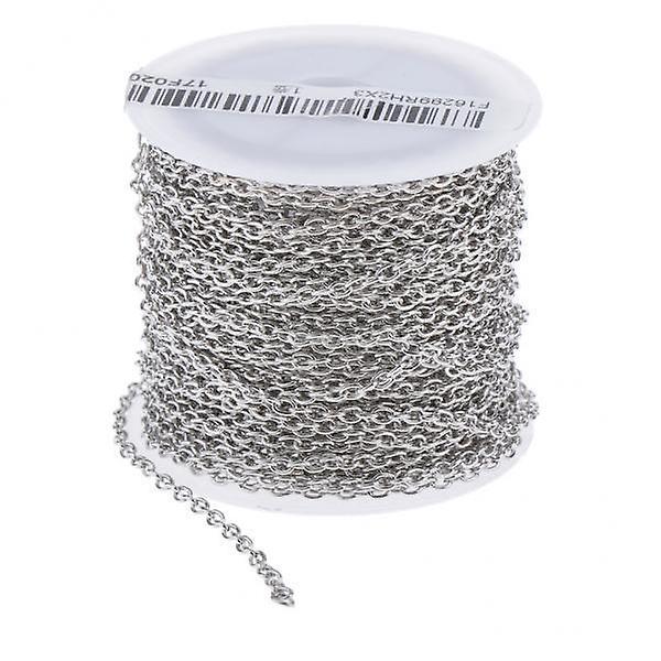 3xJewelry Making Extenders Chain Silver