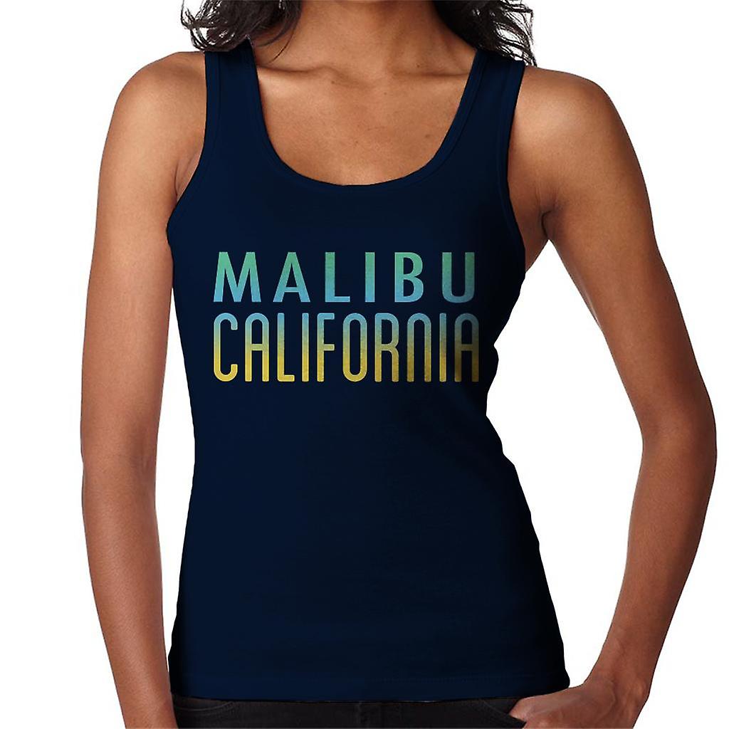 Malibu Sunny Sky Text Women's Vest