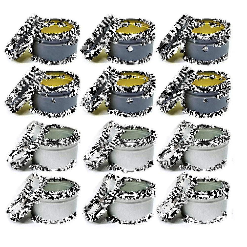 12pcs 4oz Candle Jars Candle Storage Box For Diy Candle Making Kit