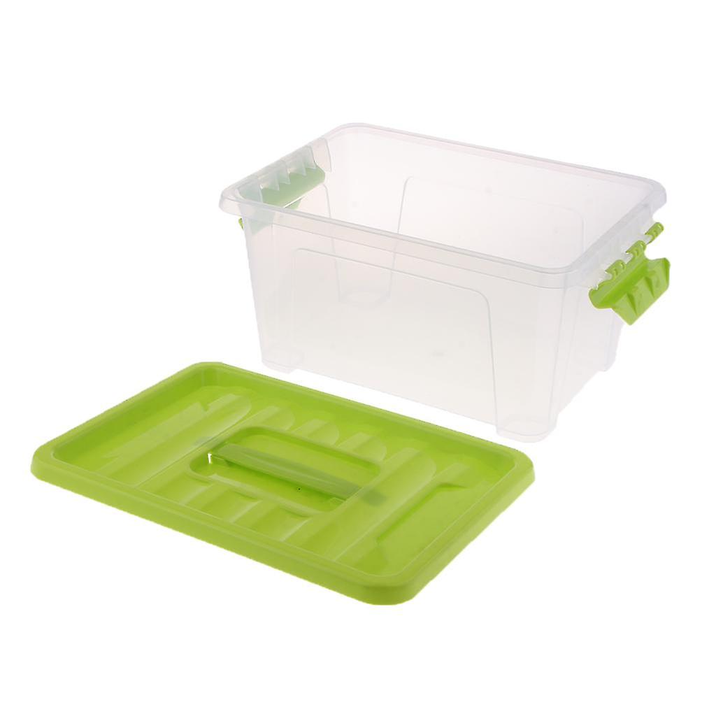 Mehrzweck Tragbarer Handheld Organizer Aufbewahrungsbox Container grün