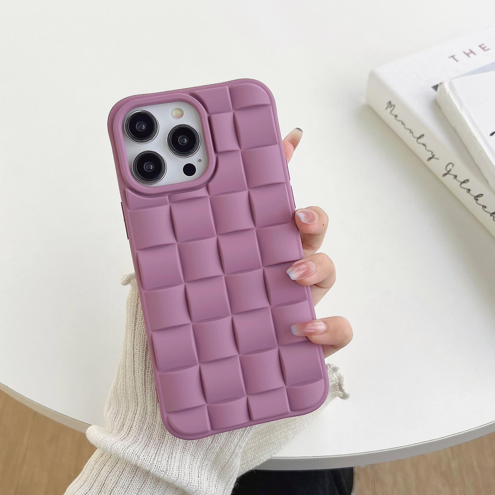 Weave Texture Skin Feel Phone Case For iPhone 12 Pro
