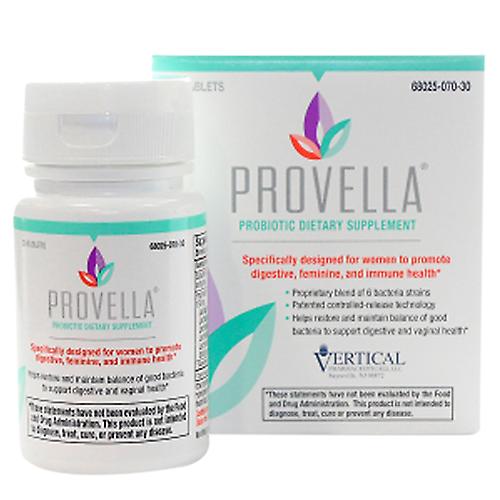 Probiótico Vertical Provella, 30 cada uno (Pack de 1)