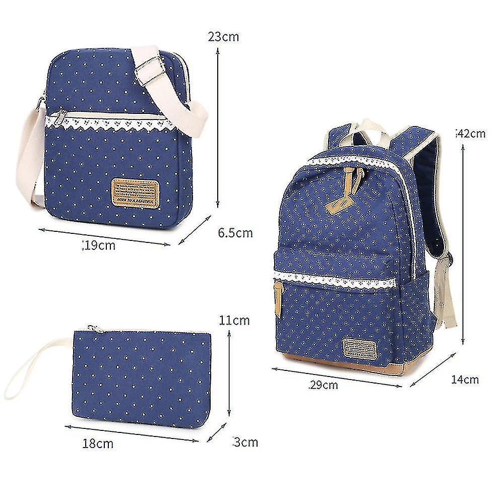 Dot Dot   Backpack / School Bag, Modern, Beautiful, Lightweight Book Bag F