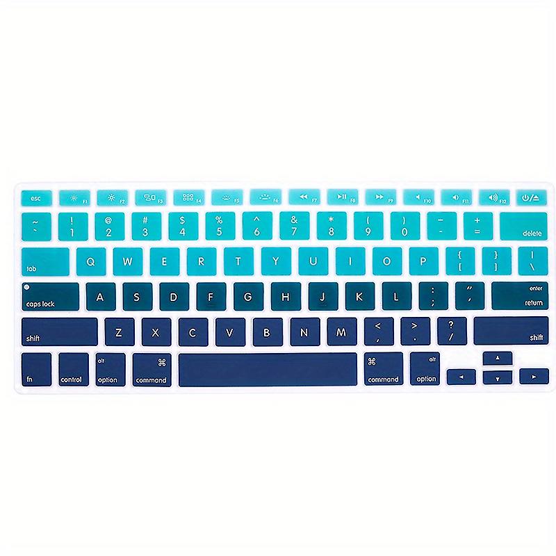 Silicone Keyboard Cover Skin For Macbook Air 13 Inch A1466 A1369(release 2010-2017)& Macbook Pro 13 15 17 (2019 Or Older Version With/without Retina D