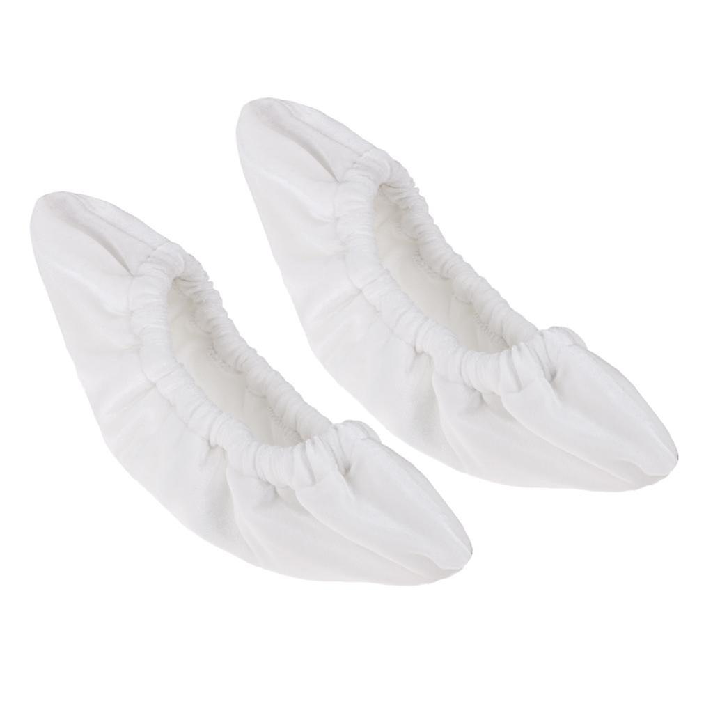 アイスホッケーフィギュアスケートテリーブレードカバーソーカーガードホワイトM