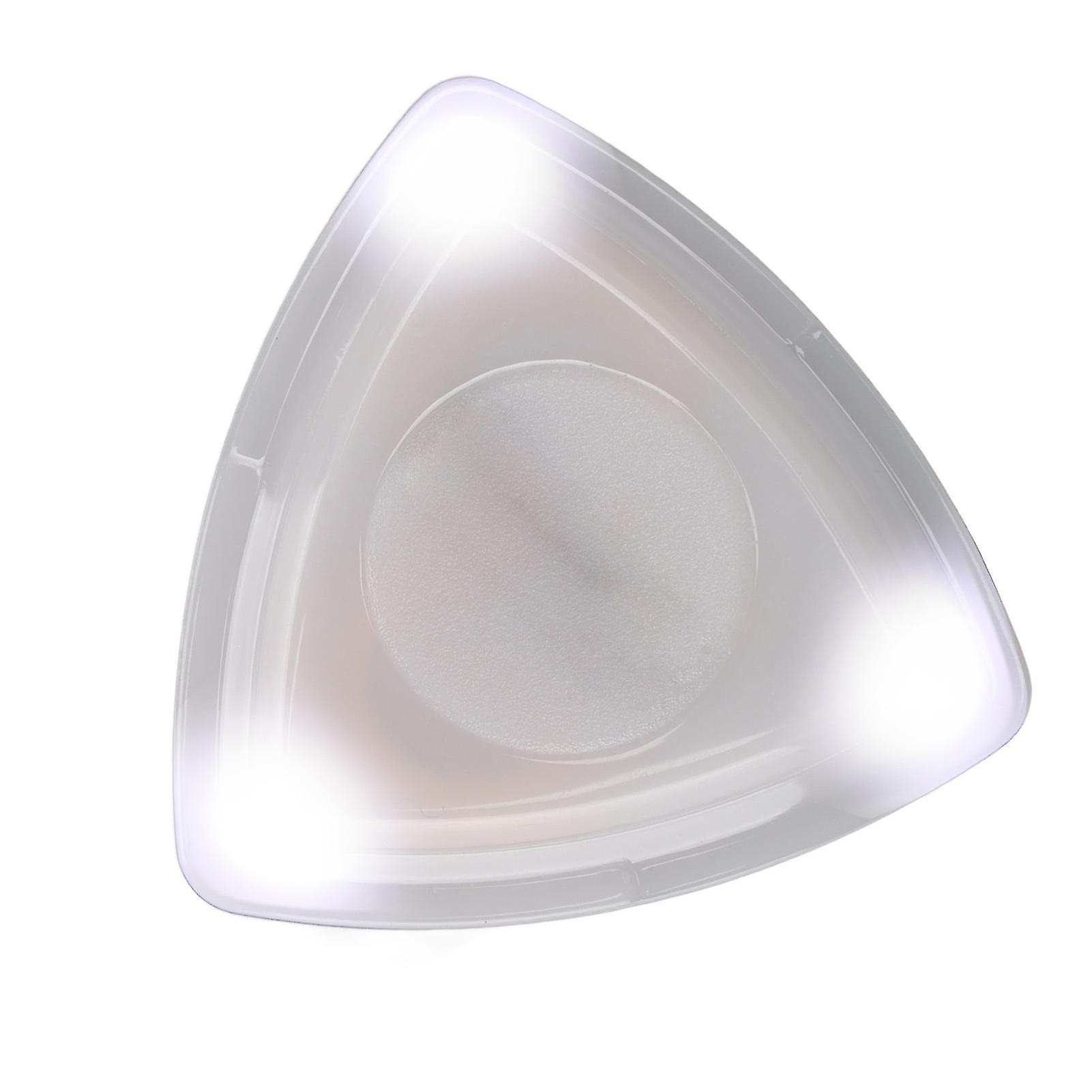 Glowing Guitar Pick with High Sensitivity LED Light Guitar Pick Replacement with Battery White 
