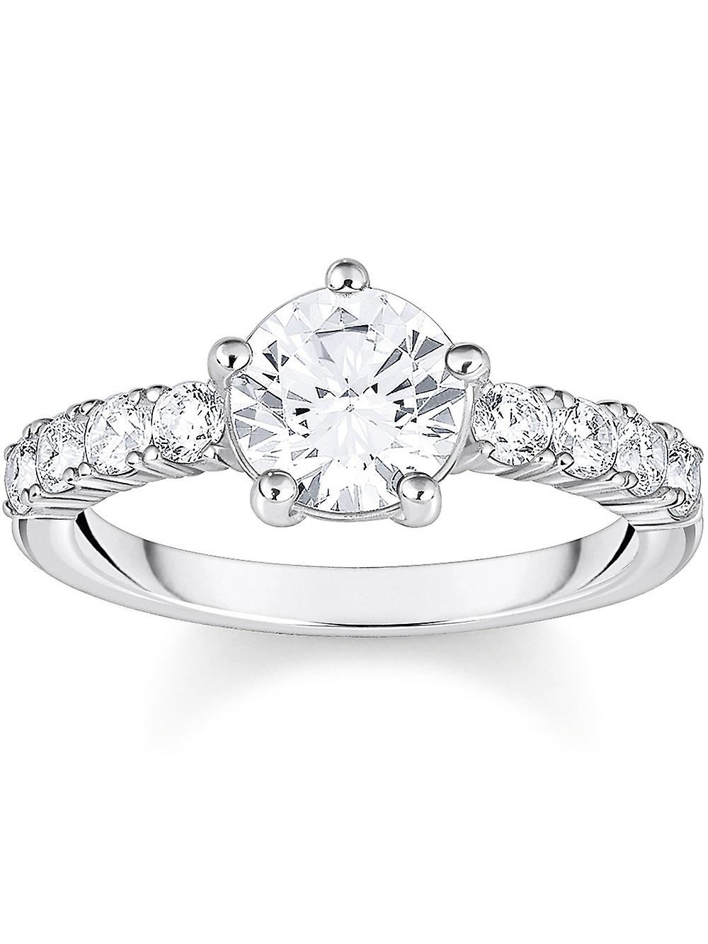 Thomas Sabo 单石戒指 TR2440-051-14-54 尺寸 54