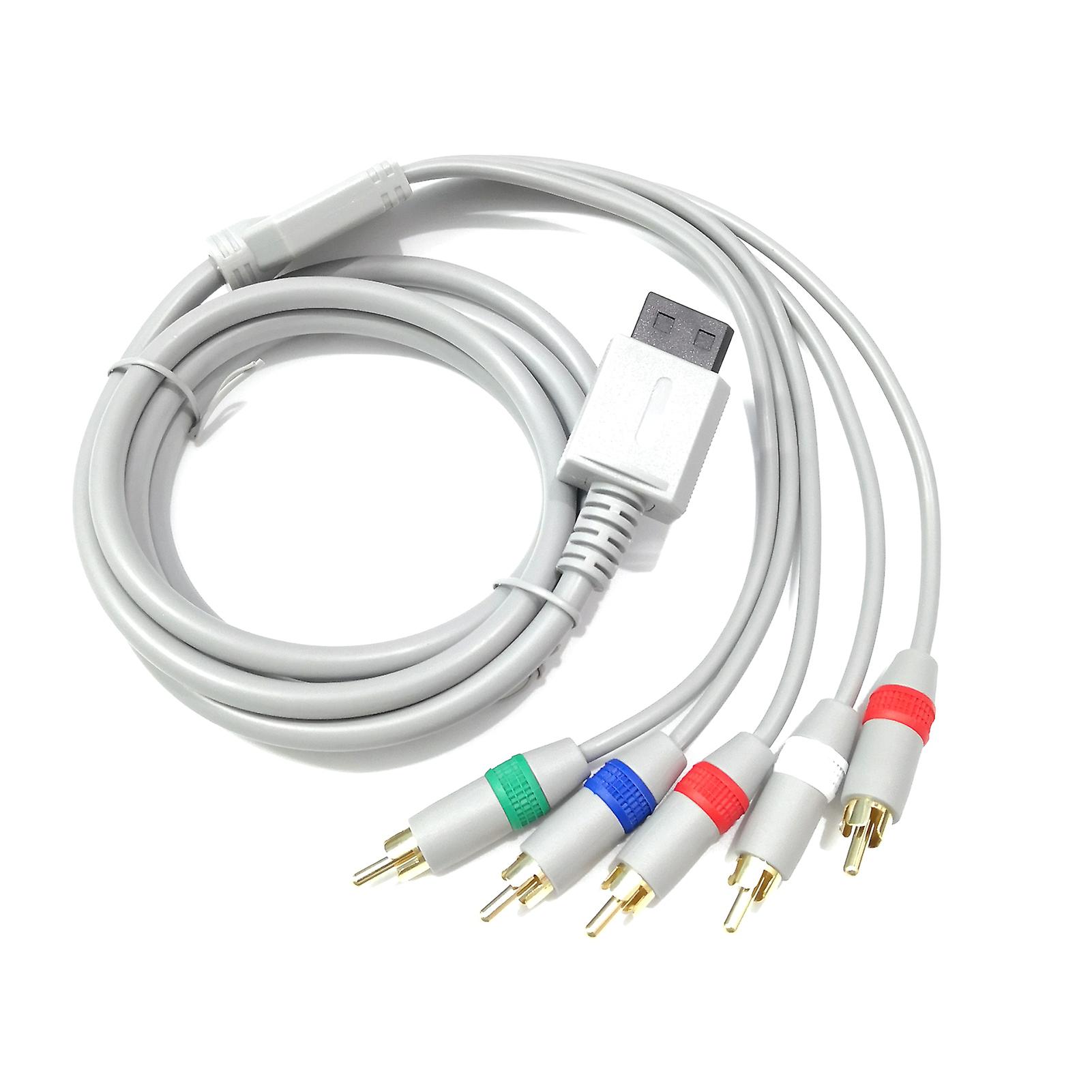 1080P/720P High-Definition Plug Play Functional HD-compatible Video Cable Game Console Host Chromatic Aberration Line for Nintendo Wi i