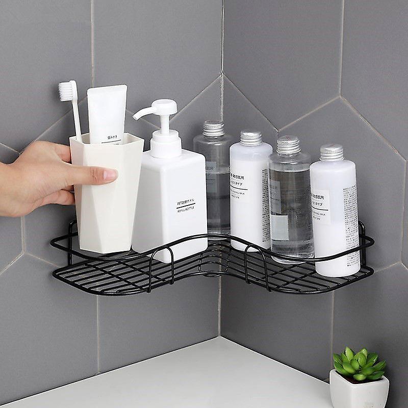 Shower Caddy Shelf Bathroom Corner Bath Storage Holder Organizer Triangular Rack