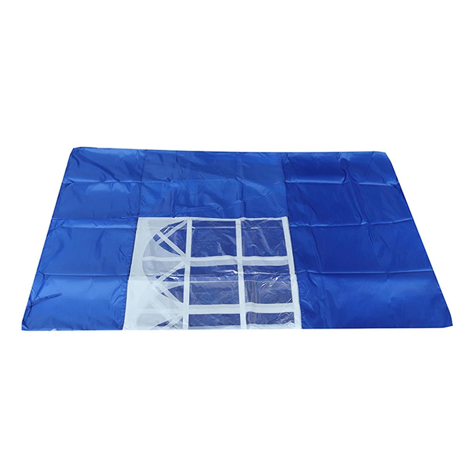 Portable Outdoor Tent Cloth Waterproof Removable Foldable Sidewalls Design with Window Only One Side Wall