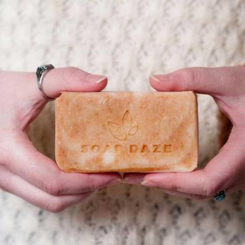 Black Pepper & Ginger Large Natural Soap - Soap Daze