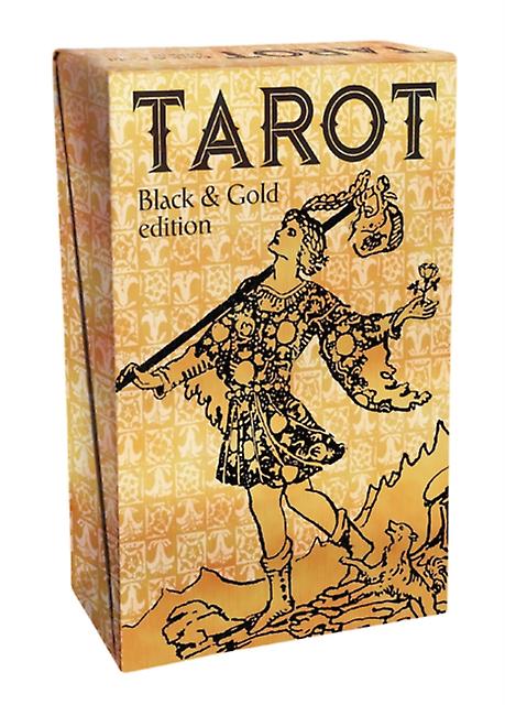 Tarot Black And Gold Edition by A. E. A. E. Waite Waite Paperback Book