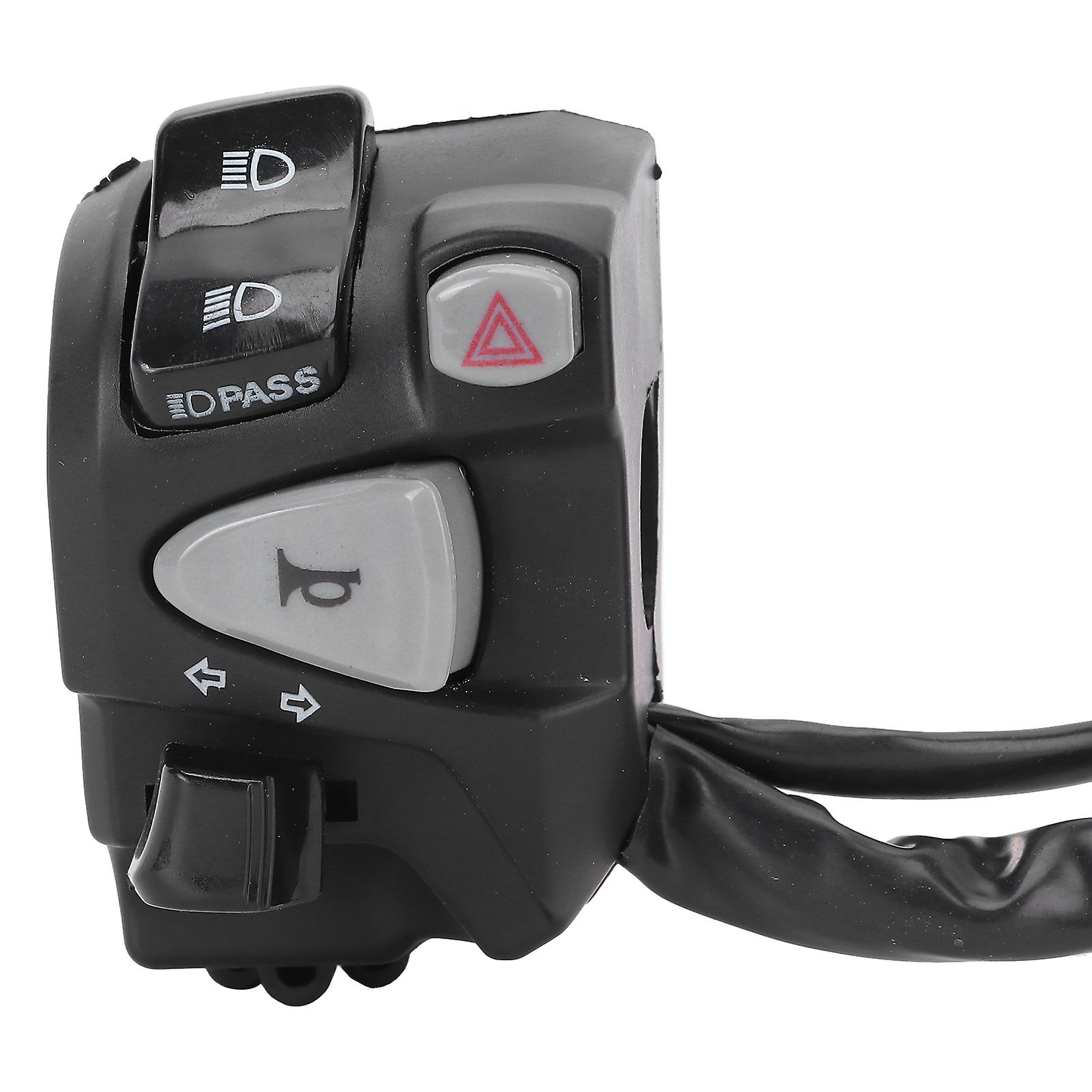 22mm Handlebar Switch Low/High Beam Control Button Replacement for Honda MSX SF 125