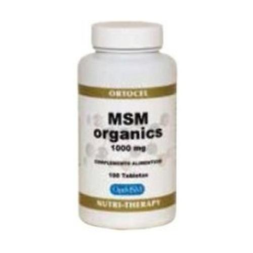 Msm Organics 100 tablets of 1000mg
