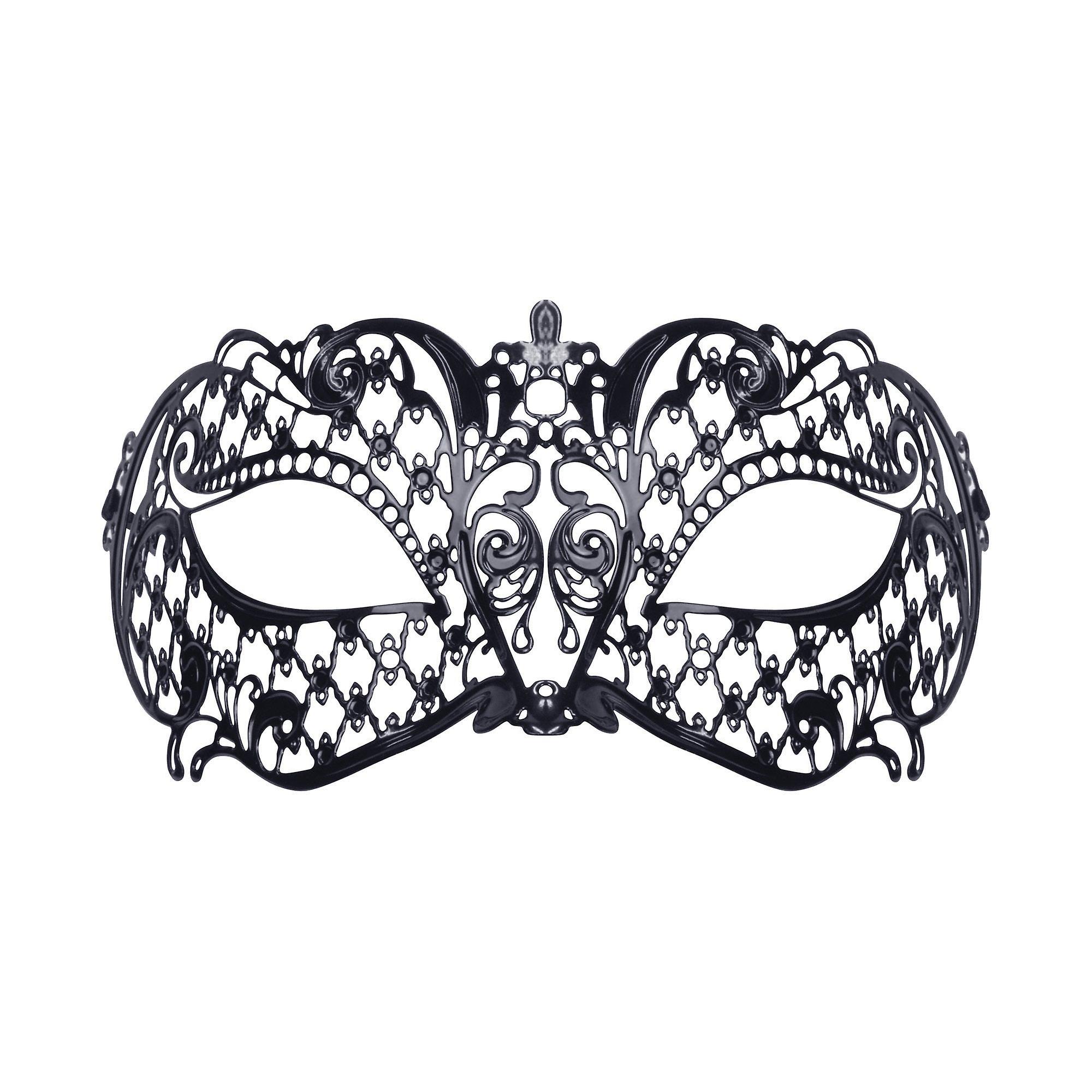 Filigree Patterned Mask Metal Em145