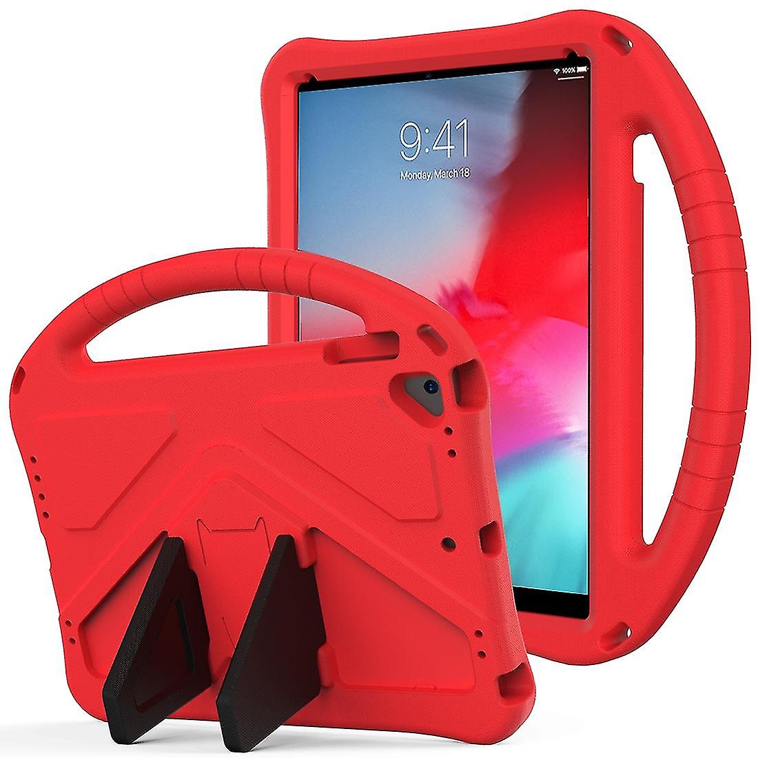Eva Flat Anti Falling Protective Case Shell With Holder For Ipad Pro 9.7 Red