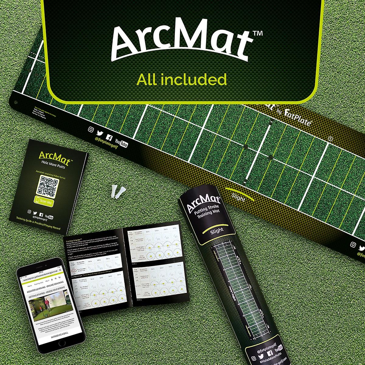 FatPlate ArcMat lichte slag pad putting training mat         