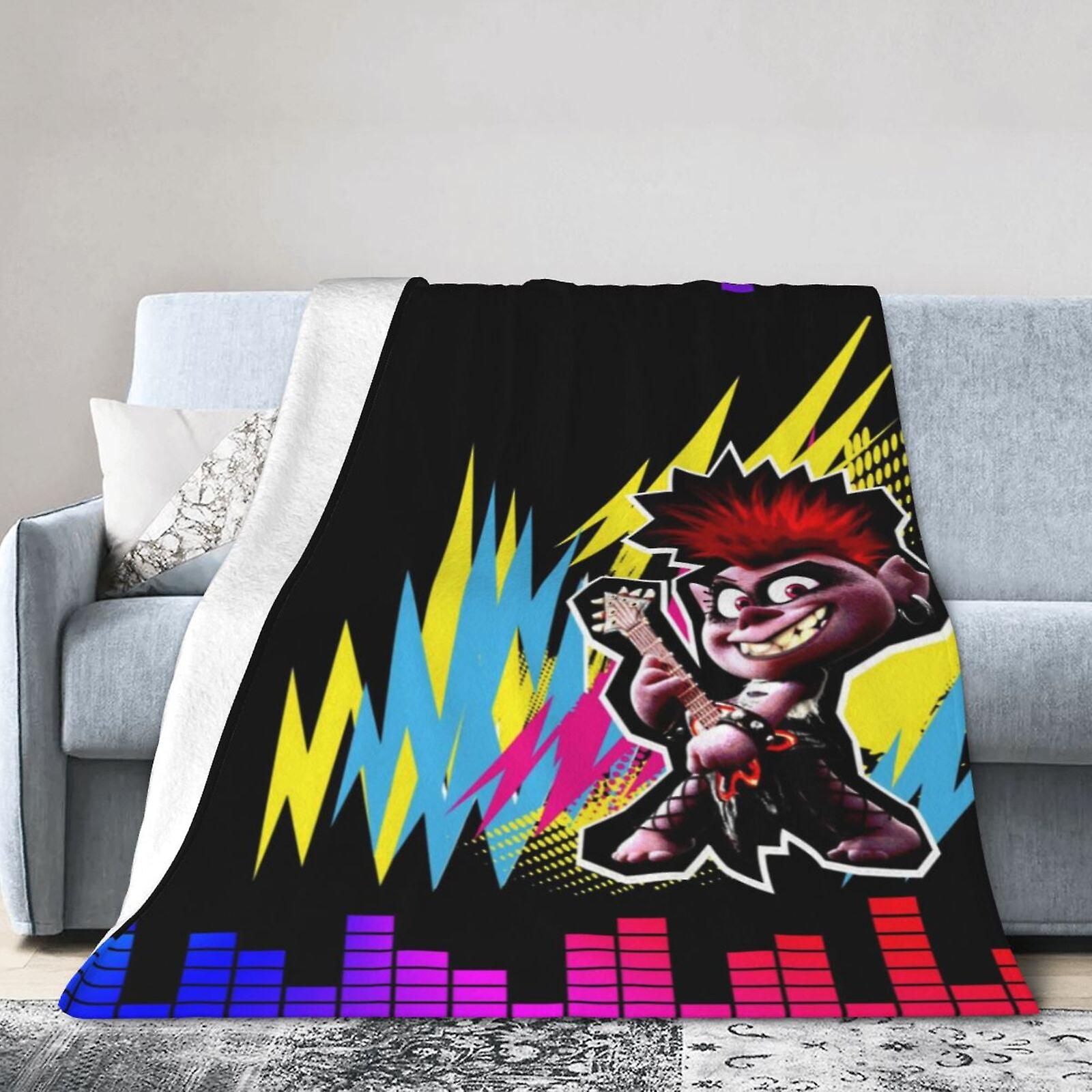 Trolls World Tour Kids Adults Ultra-Soft Micro Fleece Blanket
