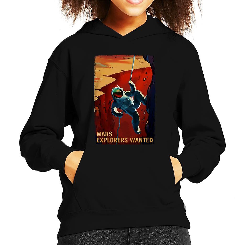 NASA Mars Explorers Wanted Kid's Hooded Sweatshirt