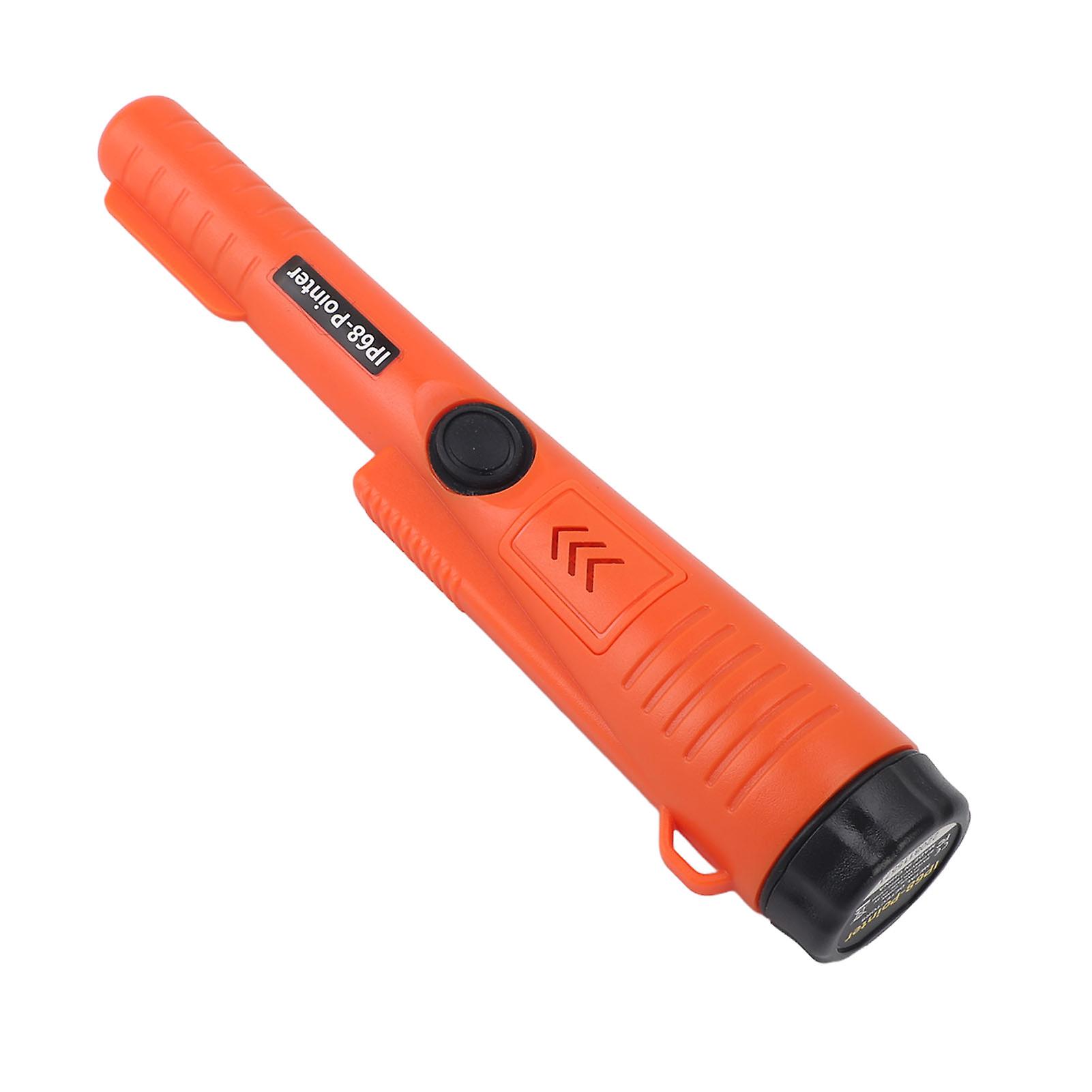 Metal Detector Pinpointer Sensitive Portable Waterproof Handheld Pin Pointer Wand for Outdoor Adventures Yellow