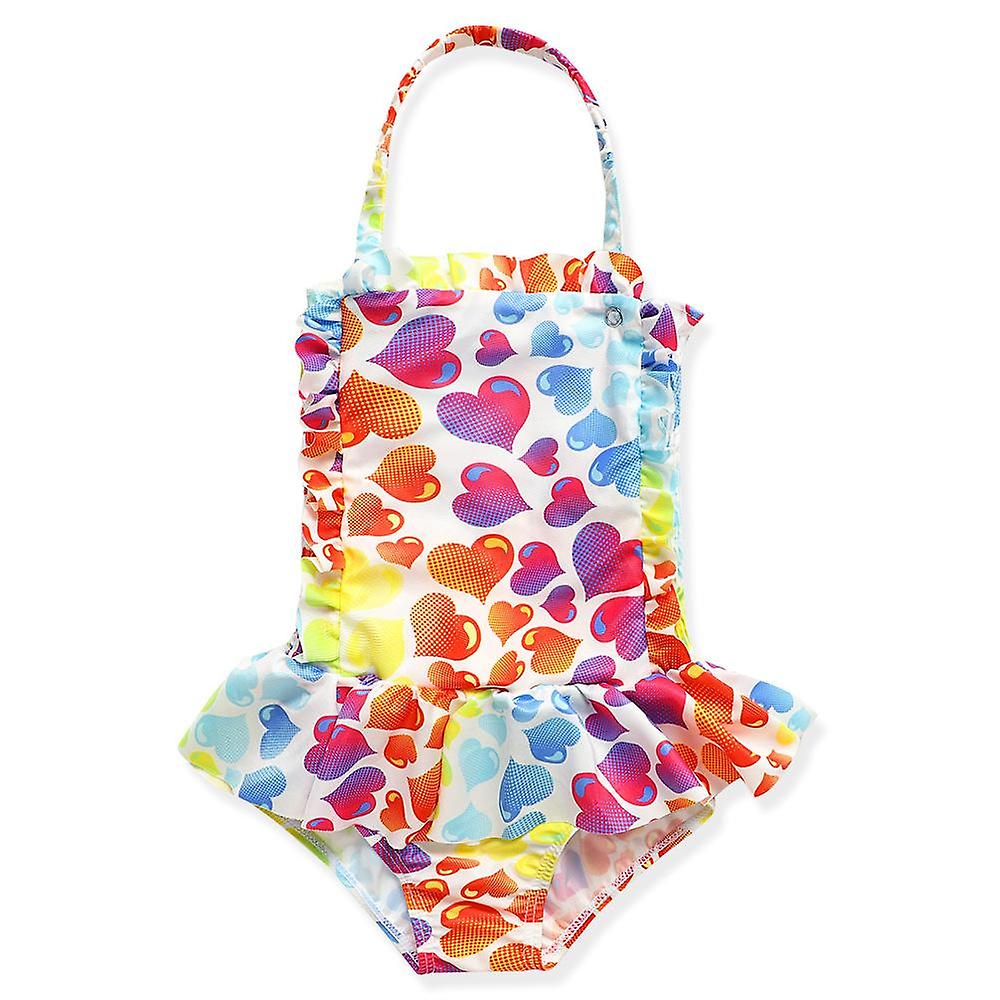 Badeanzug Kinderstil Baby Mädchen Liebe Bikini Bademode
