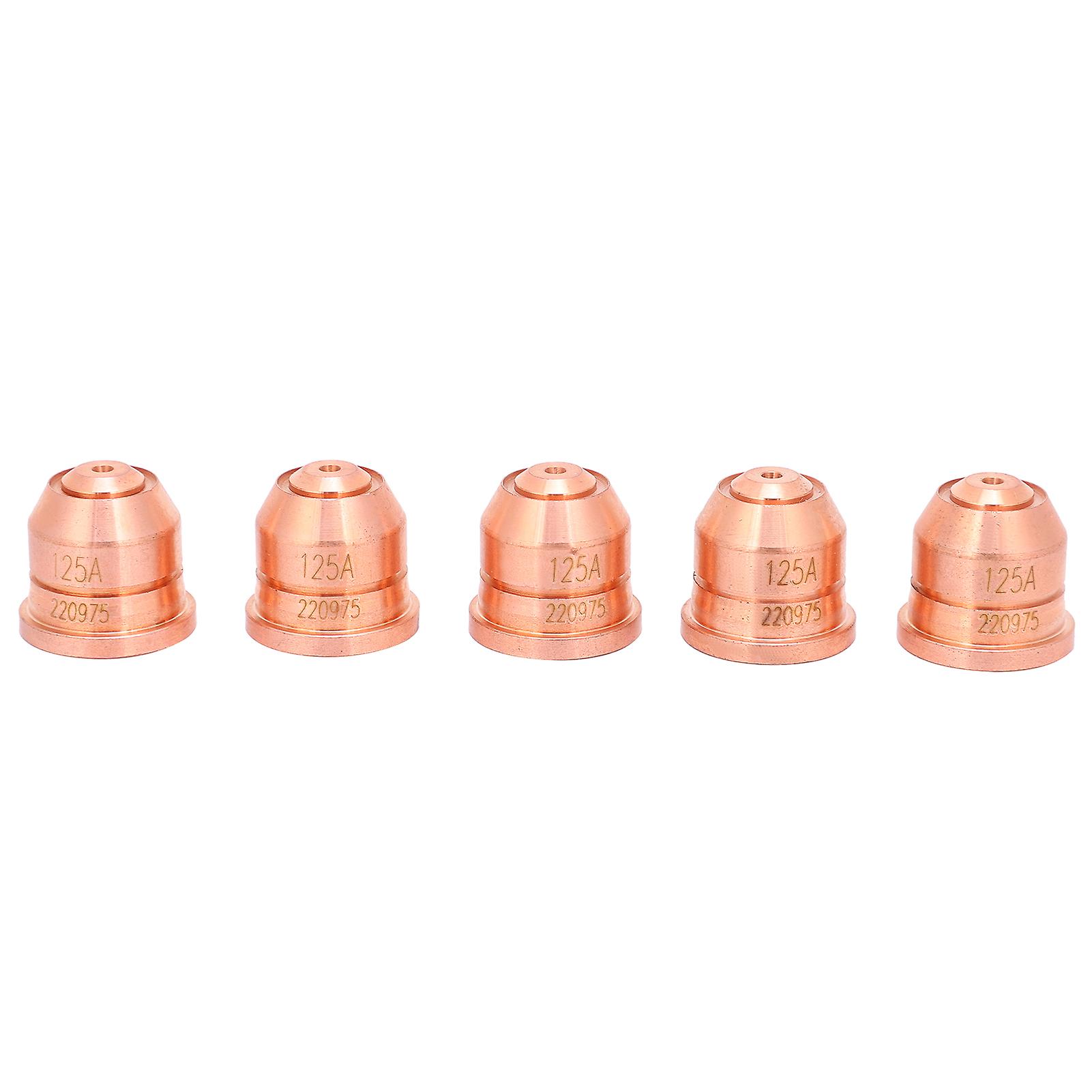 5Pcs 220975 Copper Plasma Nozzle Electrode Tip Cutting Torch