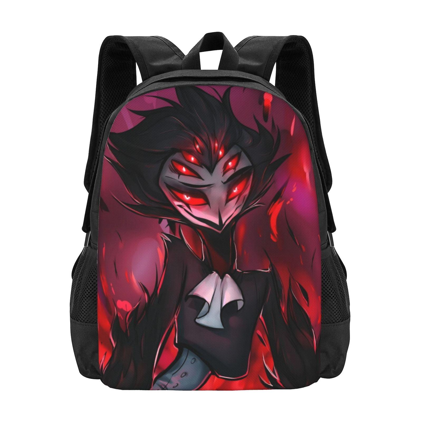 Helluva Boss Backpack,3d Print Laptop Backpack Lightweight Casual Daypack Bookbag