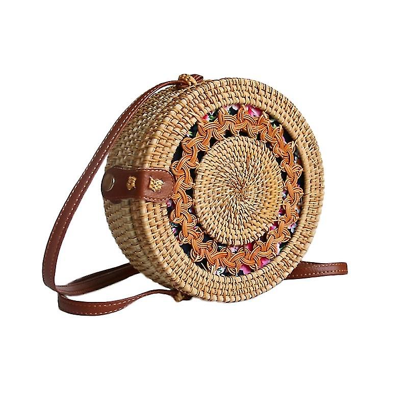 1pcs Rattan Woven Bag