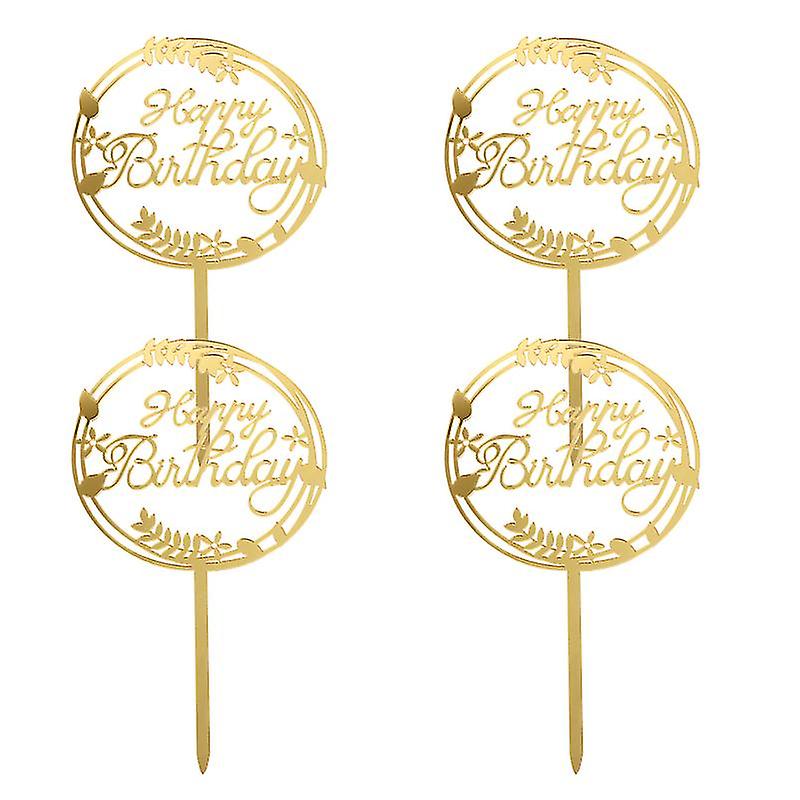4pcs Wedding Cake Toppers