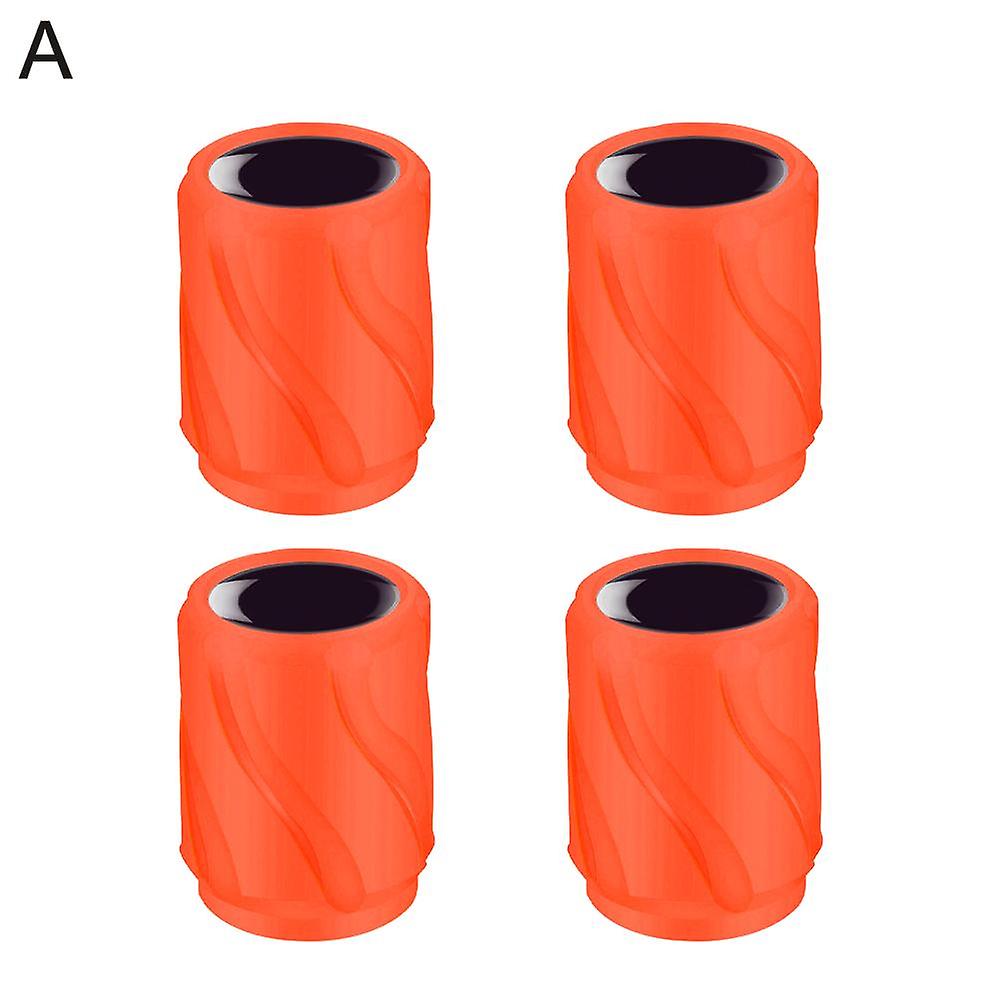 4X Auton Valaisevat Rengasventtiilin Korkit Fluoresoiva Yö Hohtava Moottoripyörä Polkupyörä