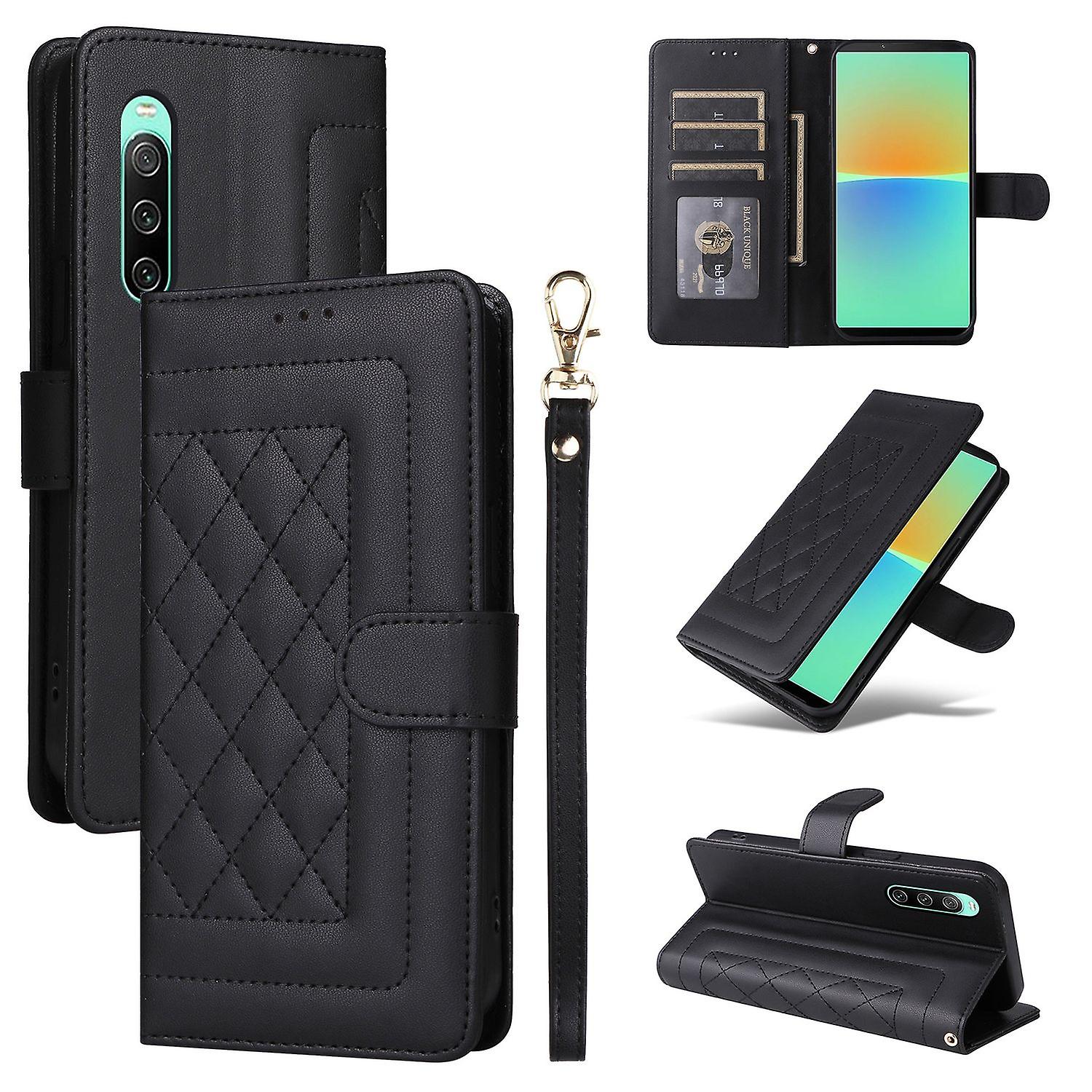 Leather Flip Phone Case For Sony Xperia 10 IV