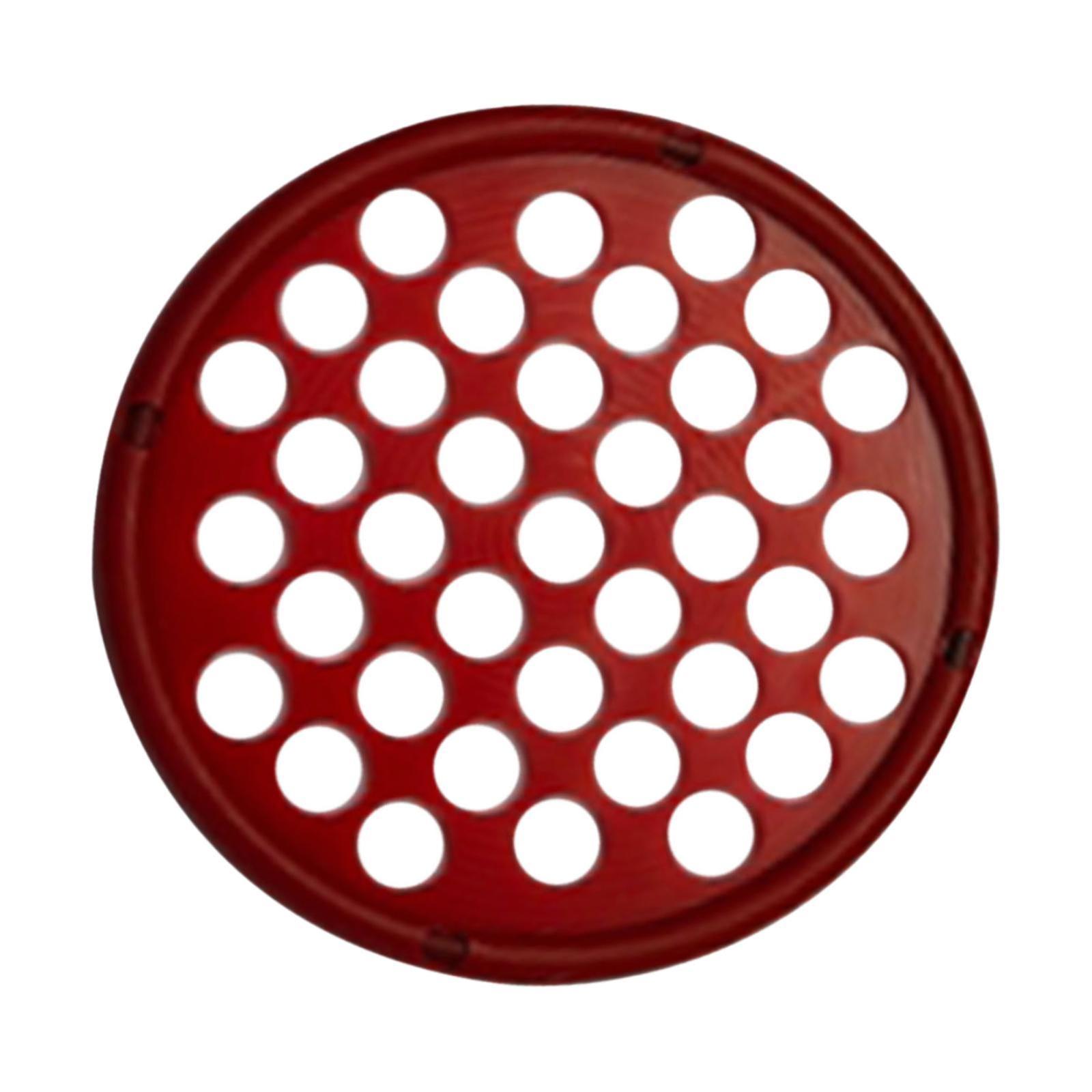 Hand Exercise Web Diameter 17.8cm Strengthener for Workouts Forearm Home Gym Red