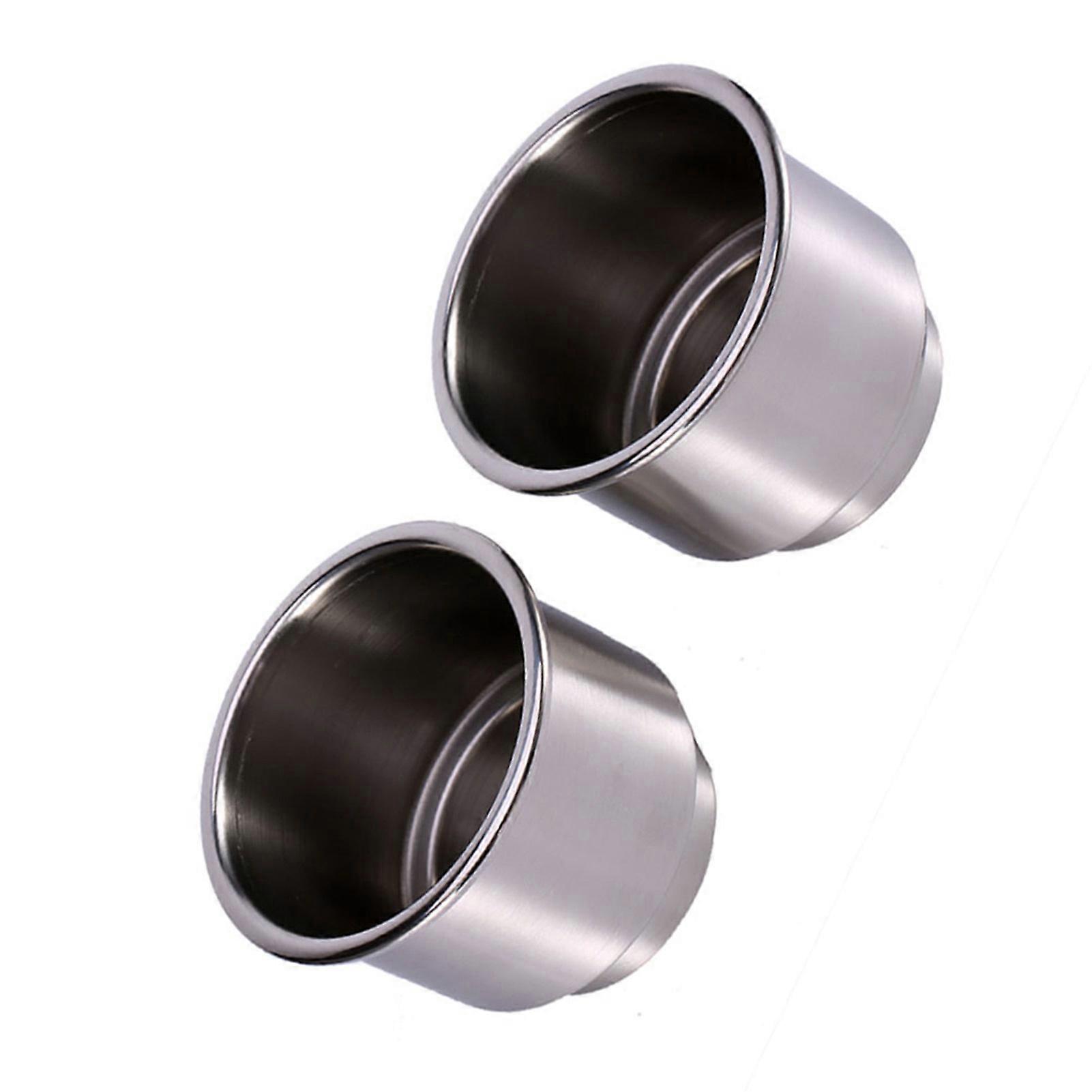 2 יחידות מחזיק נירוסטה לקרוואנים של סירה ימית עם ניקוז