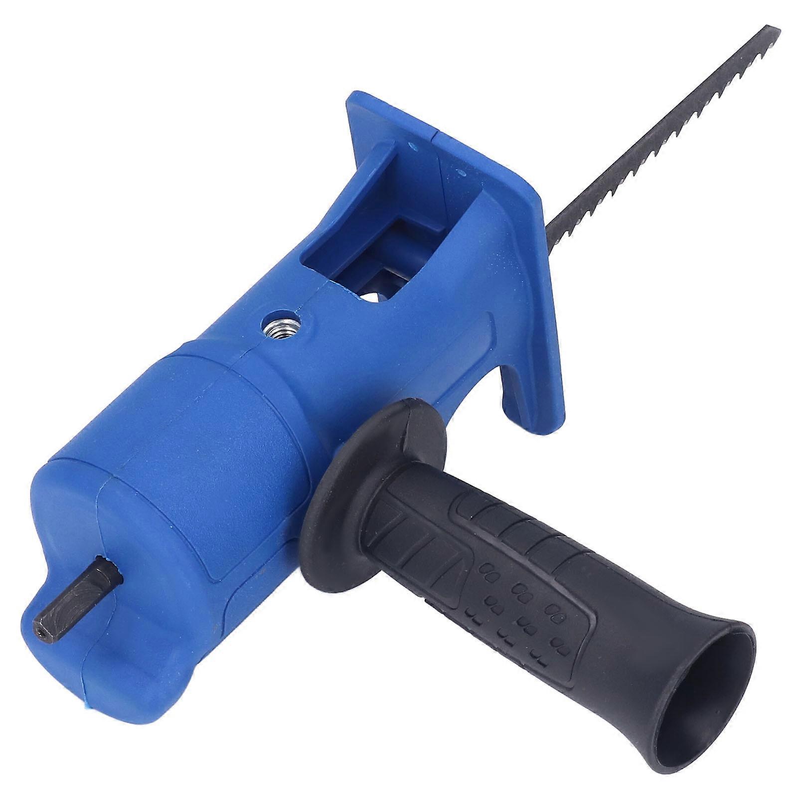 Electric Reciprocating Saw 111mm Cutting Depth Blue 417g