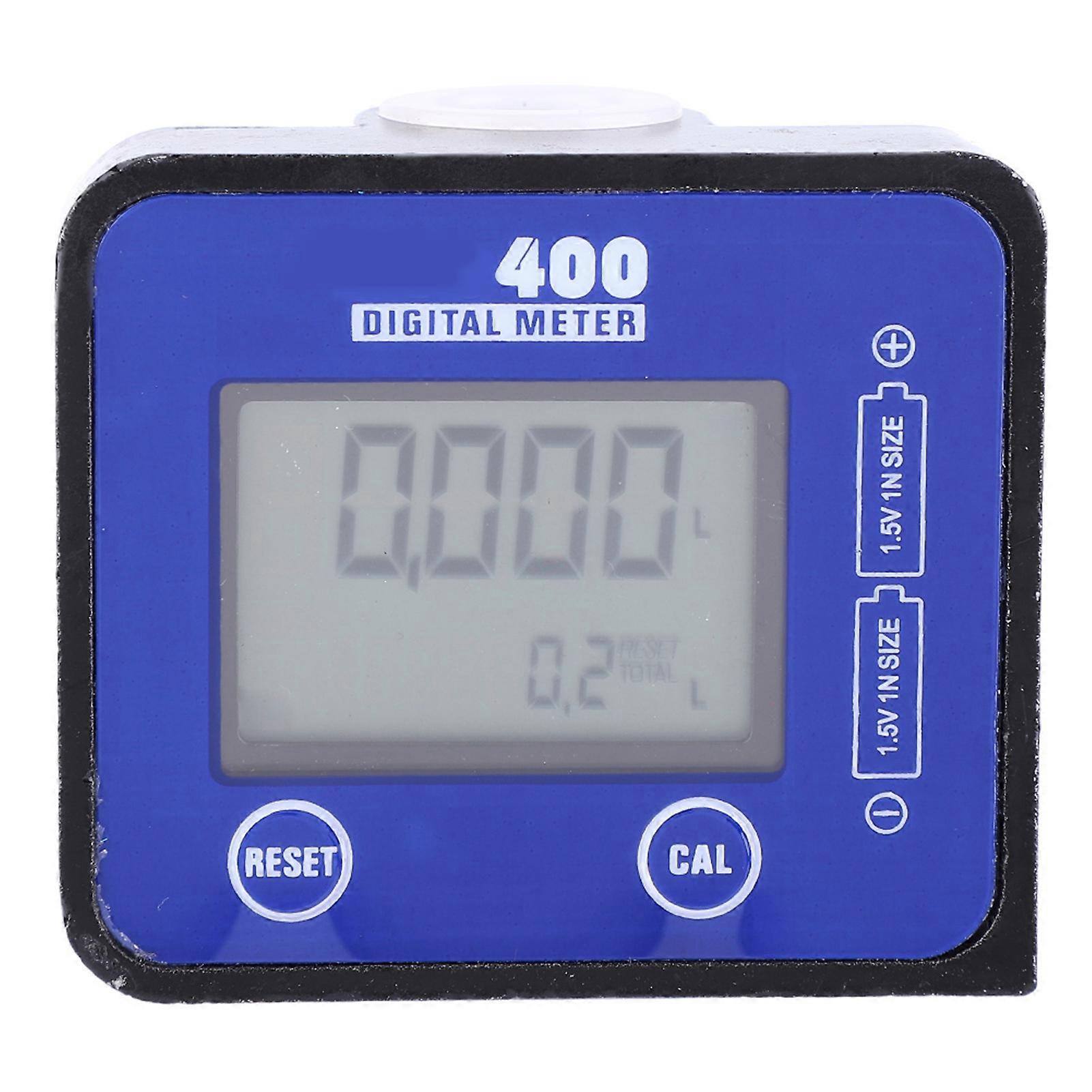 شاشة LCD زرقاء عالية الدقة سبائك الألومنيوم وقود الديزل تدفق متر 1/2 "