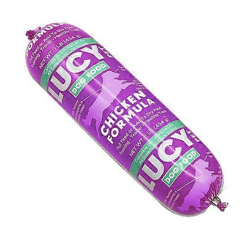 Lucy Pet Products 狗粮卷,鸡肉,每卷 1 个/1 磅