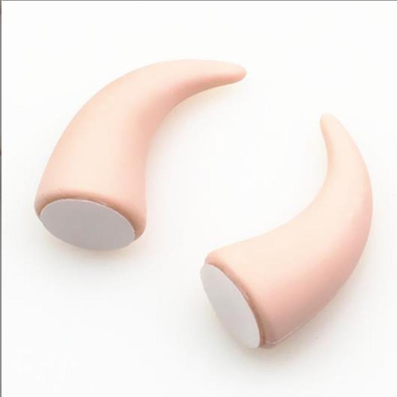 Suitable For Off-road Motorcycle Horn Helmet Personality Stickers Decorative Calf Horn Stickers Retrofit Universal Trim
