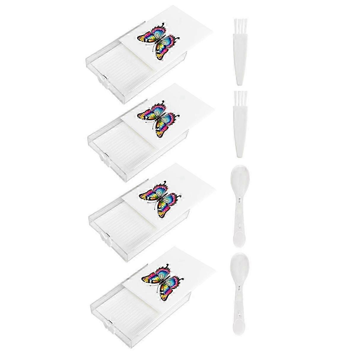 DIY Craft Diamond Tray Painting Stackable Drawer Box Tray Large Capacity Multi Placing Drill Storage Container D